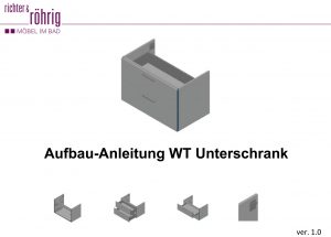 Möbel im Bad - Einrichtung nach Maß - Montageanleitung